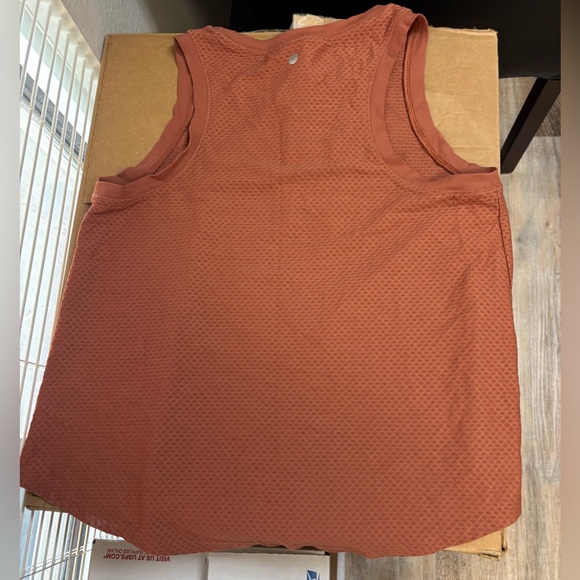 CALIA Women's Renew Arches Mesh Tank - Size Med Copper Color- New without Tags - Picture 2 of 3